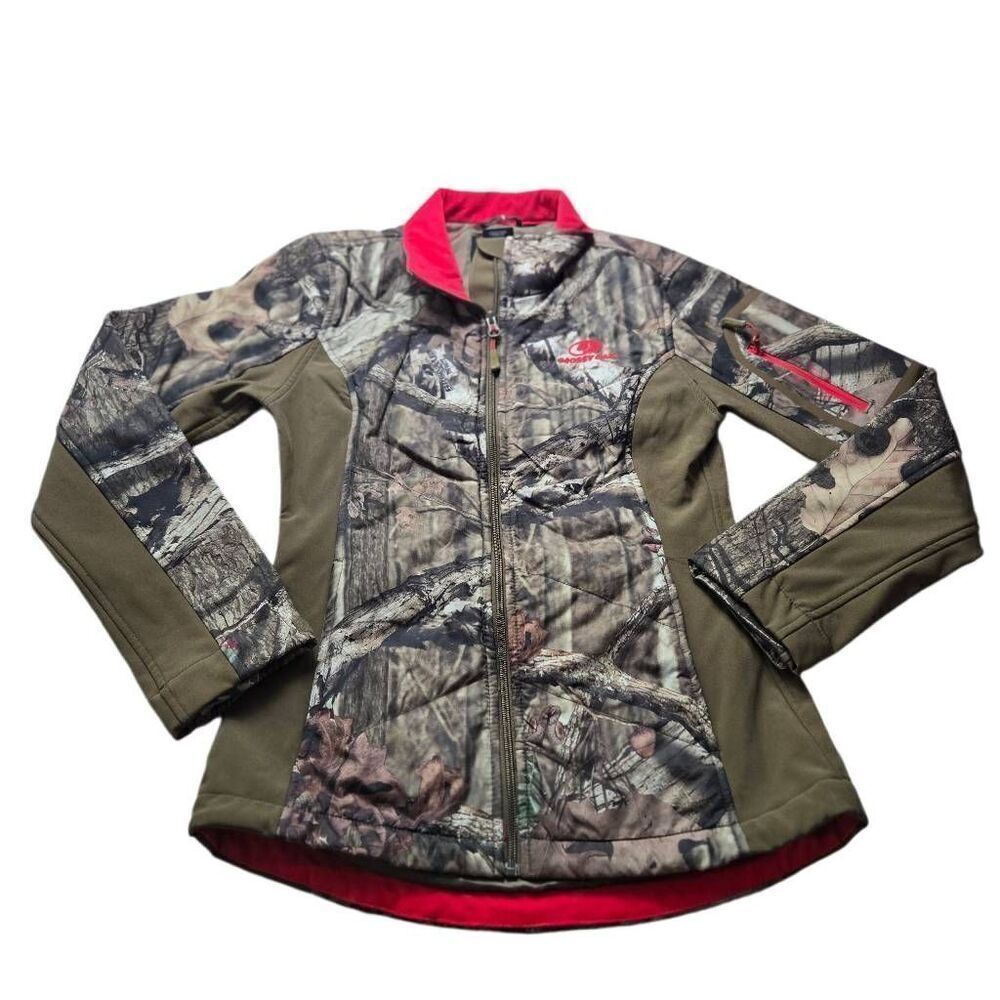 Mossy Oak Break Up Camouflage fitted Jacket S